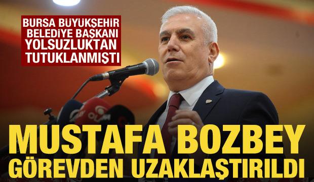 Mustafa Bozbey g&ouml;revden uzaklaştırıldı