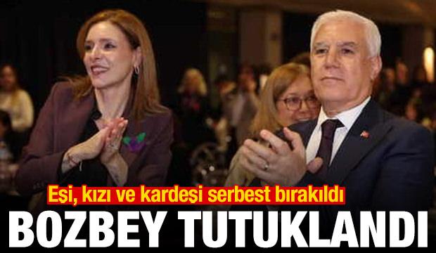Mustafa Bozbey tutuklandı! Eşi, kızı ve kardeşi serbest bırakıldı