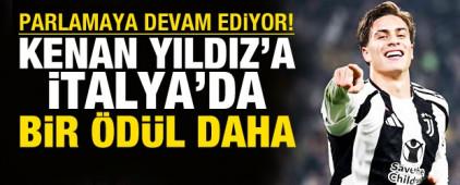 Parlamaya devam ediyor! Kenan Yıldız'a İtalya'da bir &ouml;d&uuml;l daha