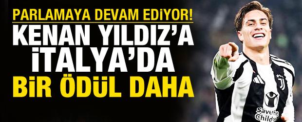 Parlamaya devam ediyor! Kenan Yıldız'a İtalya'da bir &ouml;d&uuml;l daha