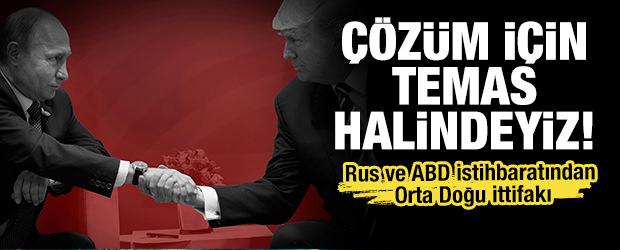 Rus ve ABD istihbaratından Orta Doğu ittifakı: "&Ccedil;&ouml;z&uuml;m i&ccedil;in temas halindeyiz"