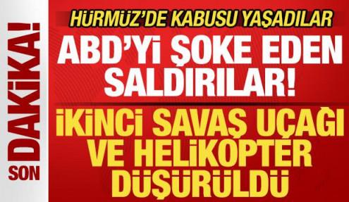 Son dakika duyurdular! ABD'yi şoke eden saldırılar! Savaş u&ccedil;ağı ve helikopter d&uuml;ş&uuml;r&uuml;ld&uuml;