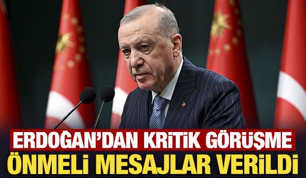 Son Dakika: Erdoğan'dan Ne&ccedil;irvan Barzani ile kritik g&ouml;r&uuml;şme
