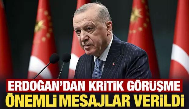 Son Dakika: Erdoğan'dan Ne&ccedil;irvan Barzani ile kritik g&ouml;r&uuml;şme
