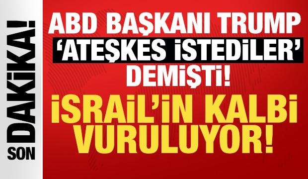 Son dakika haberi: İran İsrail'i &ccedil;ok sert vuruyor: Tel Aviv'de sirenler &ccedil;alıyor!