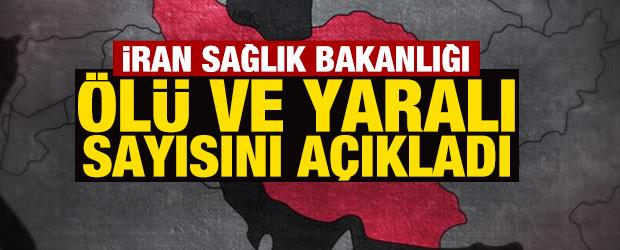 Son Dakika: İran Sağlık Bakanlığı, &ouml;l&uuml; ve yaralı sayısını duyurdu!