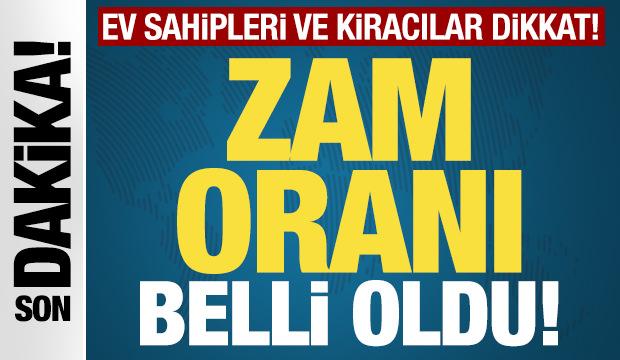 Son Dakika: Nisan ayı kira zam oranı a&ccedil;ıklandı! Kira fiyatı ne kadar arttı?