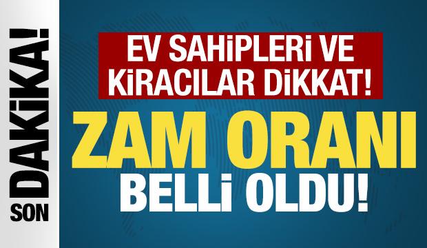 Son Dakika: Nisan ayı kira zam oranı a&ccedil;ıklandı! Kira fiyatı ne kadar arttı?