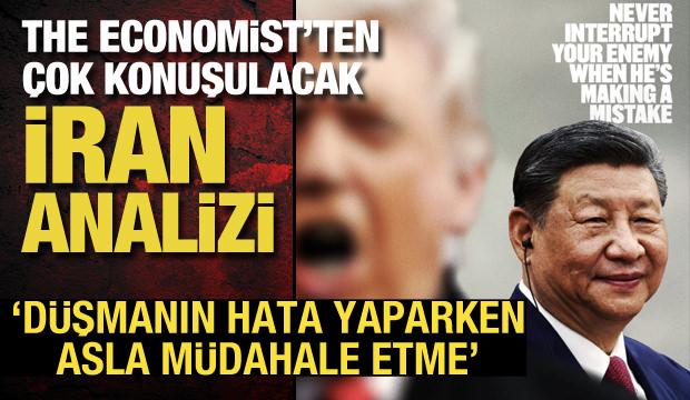 The Economist'ten İran kapağı! "D&uuml;şman hata yaparken asla m&uuml;dahale etme"