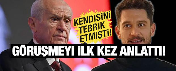 Uraz Kaygılaroğlu, Devlet Bah&ccedil;eli ile g&ouml;r&uuml;şmesini ilk kez anlattı