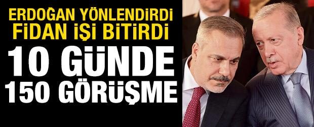 Ateşkese T&uuml;rk diplomasisinin katkısı: 10 g&uuml;nde 150'den fazla g&ouml;r&uuml;şme