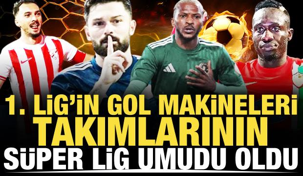 1. Lig'de krallık yarışı kızıştı! İşte takımların en golc&uuml; isimleri