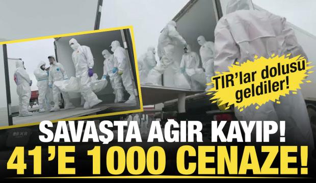 41 cenazeye karşılık 1000 cenaze! Ukrayna-Rusya savaşında acı manzara