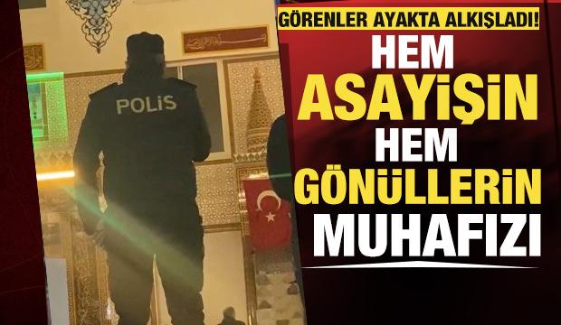 Namaza giden il&ccedil;e emniyet m&uuml;d&uuml;r&uuml; m&uuml;ezzinlik yaptı