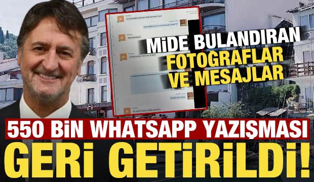 550 bin WhatsApp yazışması geri getirildi! &Ccedil;ok sayıda mide bulandıran fotolar g&ouml;ndermiş...