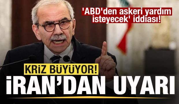  'ABD'den askeri yardım isteyecek' iddiası! İran'ndan Nevvaf Selam'a uyarı
