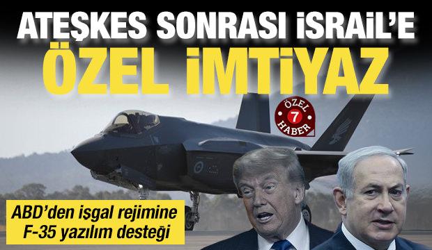 ABD'den İsrail'in F-35 filosuna &ouml;zel imtiyaz: T&uuml;rkiye'ye ambargo İsrail'e sınırsız yetki!