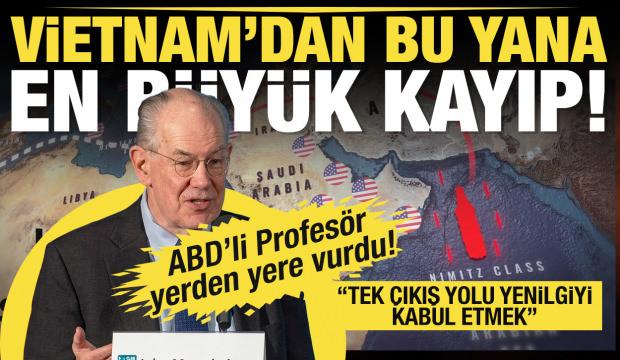 ABD'li Profes&ouml;r Mearsheimer: Vietnam'dan bu yana en b&uuml;y&uuml;k kayıp!