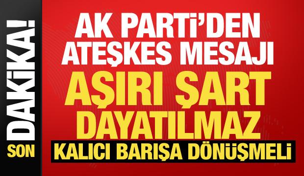 AK Parti S&ouml;zc&uuml;s&uuml; &Ouml;mer &Ccedil;elik'ten &ouml;nemli a&ccedil;ıklamalar