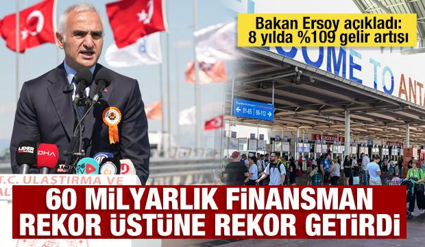 Bakan Ersoy m&uuml;jdeyi a&ccedil;ıkladı: 60 milyar liralık finansman rekor &uuml;st&uuml;ne rekor getirdi