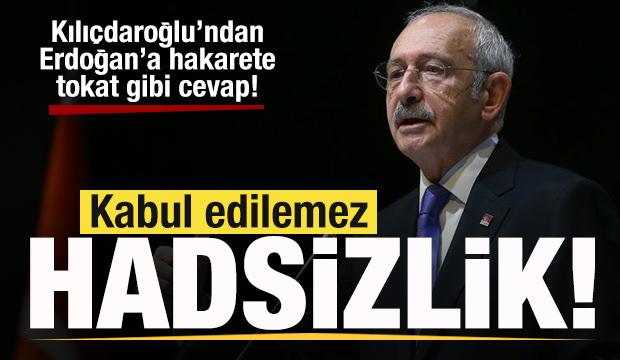 Başkan Erdoğan'a hakarete Kılı&ccedil;daroğlu'ndan cevap: Kabul edilemez hadsizlik