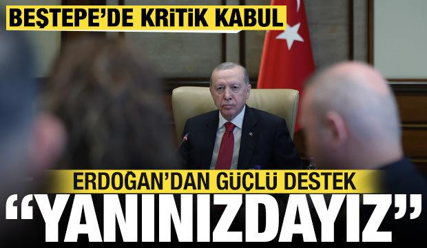 Cumhurbaşkanı Erdoğan'dan polis teşkilatına g&uuml;&ccedil;l&uuml; destek: 'Yanınızdayız'