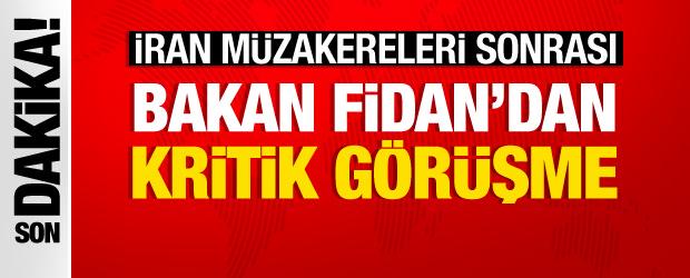 Dışişleri Bakanı Hakan Fidan Pakistanlı mevkidaşı ile g&ouml;r&uuml;şt&uuml;