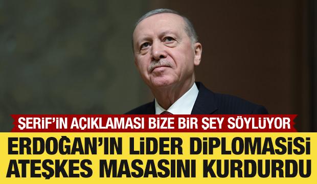 Erdoğan&rsquo;ın lider diplomasisi masayı kurdurdu