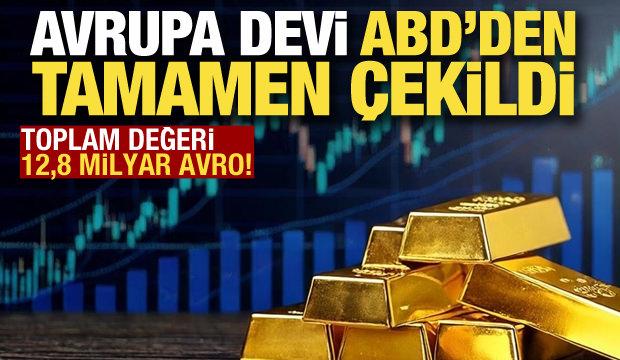 Fransa altın rezervlerini ABD'den tamamen &ccedil;ekti