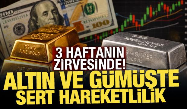 Gram y&uuml;kseldi! Altının onsu "ateşkes" ilanıyla 4 bin 850 doların &uuml;zerine &ccedil;ıktı