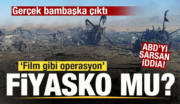 G&uuml;ndem olan operasyon fiyasko mu? Ger&ccedil;ek bambaşka &ccedil;ıktı! ABD'yi sarsan iddia!