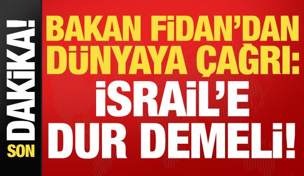 Hakan Fidan a&ccedil;ıklama yapıyor