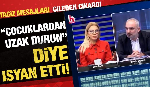 Halk TV sunucusu CHP'deki taciz mesajlarına "Kendinize gelin" diyerek sert tepki g&ouml;sterdi