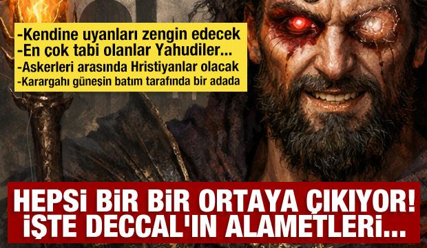 Hepsi bir bir ortaya &ccedil;ıkıyor! İşte Deccal'ın alametleri...