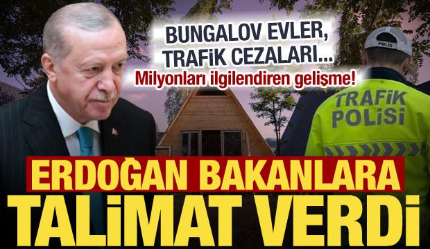 Hobi bah&ccedil;eleri ve trafik d&uuml;zenlemesi i&ccedil;in yeni adım! Cumhurbaşkanı Erdoğan talimat verdi