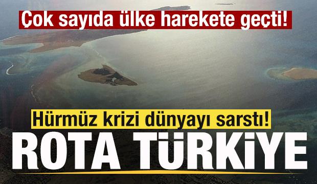 H&uuml;rm&uuml;z krizi d&uuml;nyayı sarstı! Rota T&uuml;rkiye! &Ccedil;ok sayıda &uuml;lke harekete ge&ccedil;ti