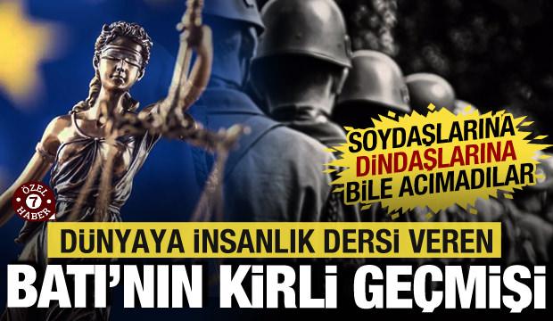 İnsan hakları &ccedil;ığırtkanlığı yapan AB'nin kirli ge&ccedil;mişi! 2 milyon Alman'a tecav&uuml;z edildi