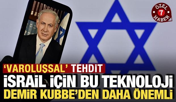 İsrail i&ccedil;in bu teknoloji hava savunma sistemlerinden daha &ouml;nemli: 'Varoluşsal tehdit'