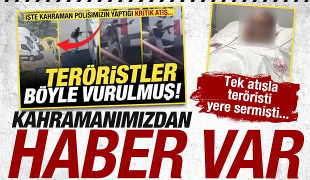 İsrail Konsolosluğu &ouml;n&uuml;nde yere yatarak ter&ouml;risti vuran kahraman polisten haber var