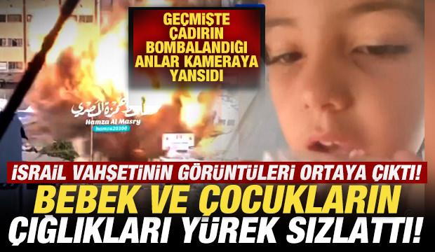 İsrail&rsquo;in ge&ccedil;mişte &ccedil;adırları bombaladığı anlara ait g&ouml;r&uuml;nt&uuml;ler ortaya &ccedil;ıktı