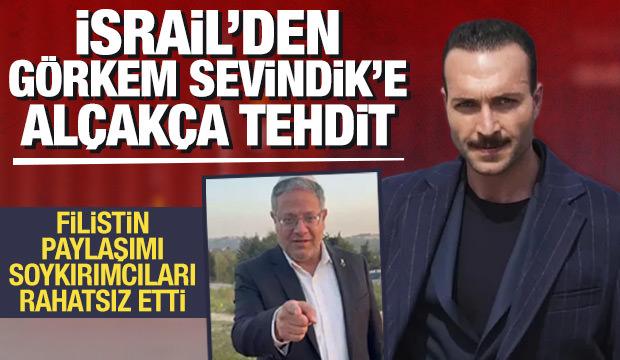 İsrail'in tehdit ettiği T&uuml;rk oyuncudan cevap geldi: Tepkimin arkasındayım