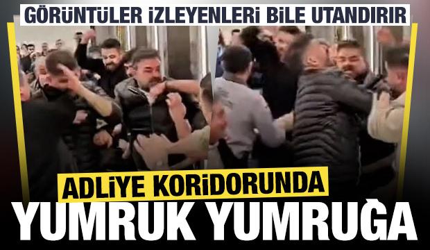 İstanbul'da boşanma davası sonrası adliye karıştı: Yumruk yumruğa kavga