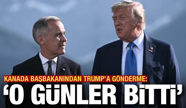 Kanada Başbakanından Trump'a: O g&uuml;nler sona erdi!