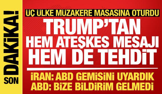 Pakistan'da ateşkes g&ouml;r&uuml;şmeleri başladı: Trump'tan hem tehdit hem ateşkes mesajı