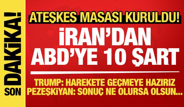 Pakistan'da ateşkes g&ouml;r&uuml;şmeleri başladı: Trump'tan hem tehdit hem ateşkes mesajı