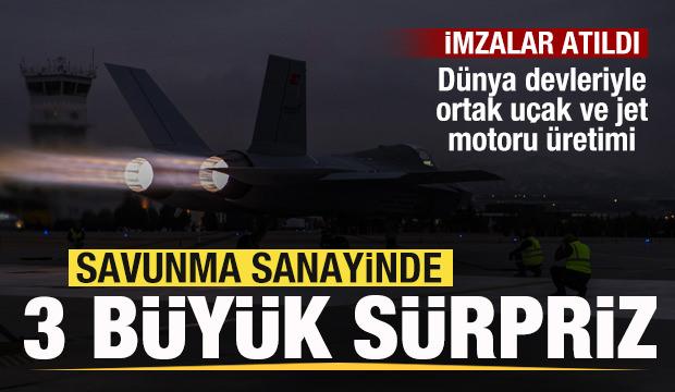 Savunma sanayimiz i&ccedil;in &uuml;&ccedil; b&uuml;y&uuml;k hamle! D&uuml;nya devleriyle ortak &uuml;retim