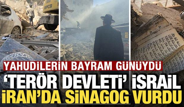 'Ter&ouml;r devleti İsrail' Yahudilerin Hamursuz Bayramı'nda Tahran'daki bir sinagogu vurdu