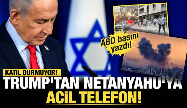 Trump&rsquo;tan Netanyahu&rsquo;ya ateşkes azarı!