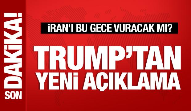 Trump'tan yeni a&ccedil;ıklama: Durum değişebilir