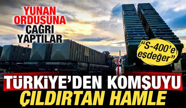 T&uuml;rkiye'den Komşuyu panikleten hamle! Yunan ordusuna &ccedil;ağrı yaptılar: S-400'e eşdeğer